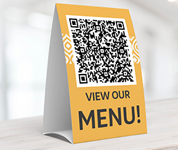 E Menu Display Qr Code QR Code Menu